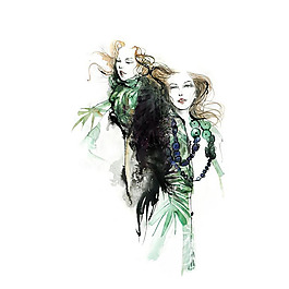 位圖 插畫 時尚插畫 人物插畫 時尚插畫 免費素材
