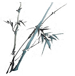 位圖 植物 竹子 水墨 黑色 免費素材