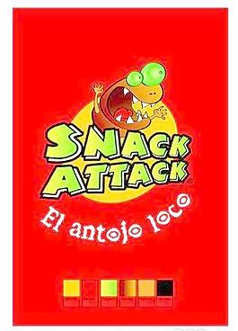 矢量 Snack Attack 標志