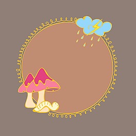 摘要背景與雨季水滴和云