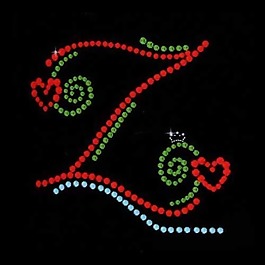 燙鉆 文字 字母 花紋 心形 免費(fèi)素材