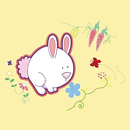 印花矢量圖 可愛卡通 卡通動物 文字 英文 免費(fèi)素材