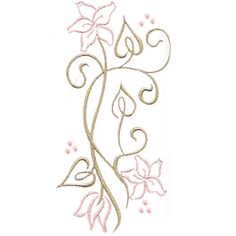 繡花 花紋 花朵 免費素材