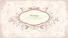 垃圾花卉幀矢量插畫