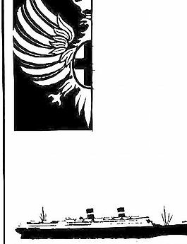 輪船航行油輪