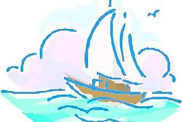 游艇帆船小船