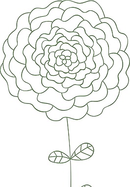 花卉矢量元素