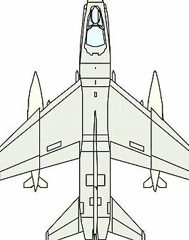 卡通飛機模型