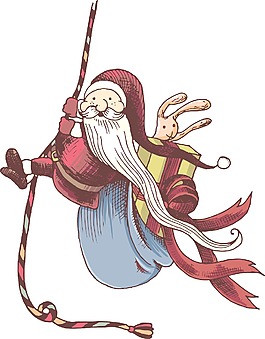 矢量圣塔克勞斯