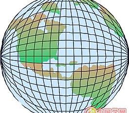 卡通地球太空