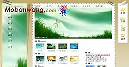 漂亮個(gè)人主頁(yè)介紹網(wǎng)頁(yè)模板