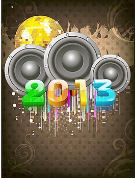 2013新年晚會背景