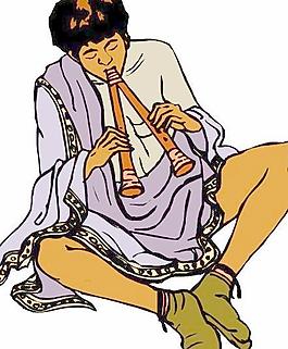 音乐艺术卡通漫画
