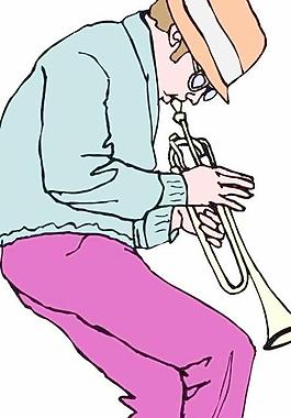 音乐表演艺术漫画