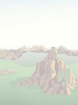 韩国矢量风景图