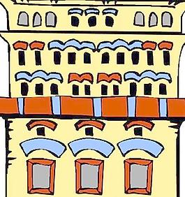 高樓大廈矢量圖