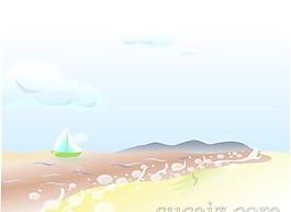 韓國(guó)風(fēng)景矢量圖