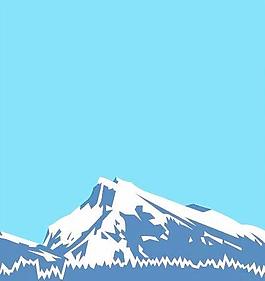 自然風(fēng)景矢量圖