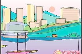 山水風景