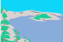 海浪海景漫畫