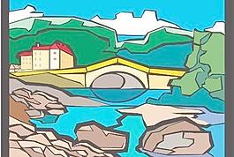 海浪海景漫畫
