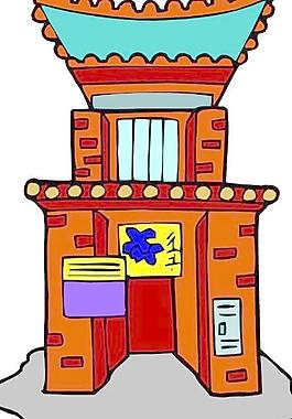 高樓大廈矢量圖