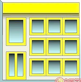 高樓大廈矢量圖