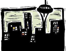 高樓大廈矢量圖