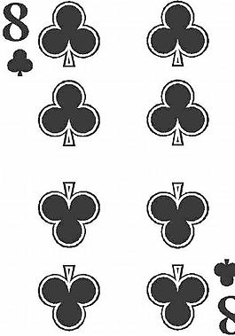 棋牌游戲矢量圖