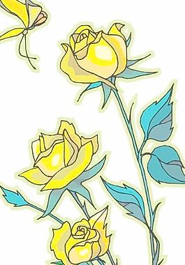 矢量鮮花