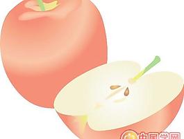矢量蘋(píng)果卡通