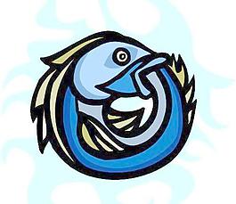 魚矢量圖