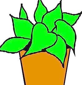 葉子樹葉花草