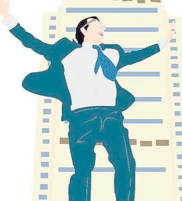 辦公人物矢量圖