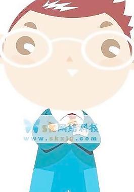 卡通漫畫人物矢量圖