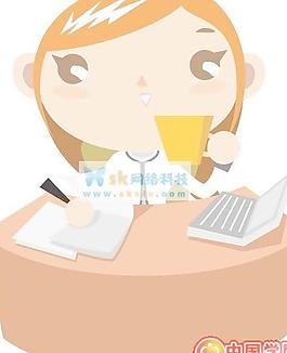 卡通漫畫人物矢量圖