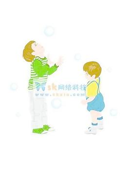 兒童嬰兒矢量圖嬰兒