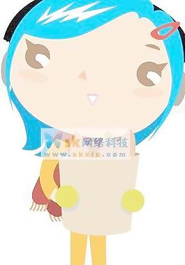 卡通漫畫(huà)人物矢量圖