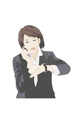 辦公人物矢量圖