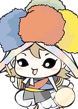 韓國(guó)矢量卡通