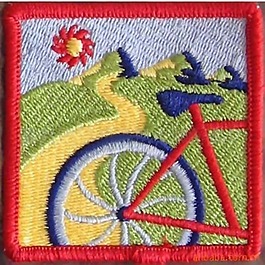 貼布 自行車(chē) 太陽(yáng) 草地 小路 免費(fèi)素材