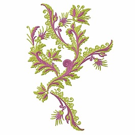 繡花 花紋 花朵 免費素材
