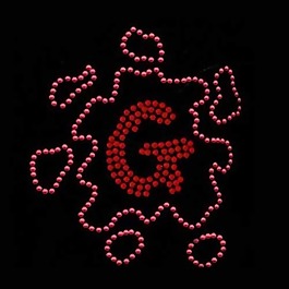 燙鉆 文字 字母 花紋 免費(fèi)素材