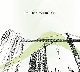 城市建设建筑矢量图下载