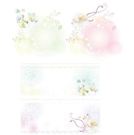 韓國時(shí)尚花紋矢量圖下載