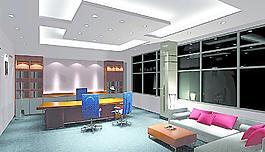 辦公室裝飾圖圖片