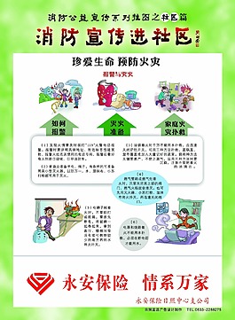 消防宣傳進(jìn)社區(qū)