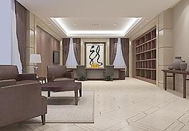 經(jīng)理辦公室效果圖圖片