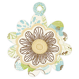 吊牌 花朵 花紋 免費(fèi)素材