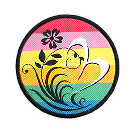 贴布 花纹 花朵 条纹 免费素材